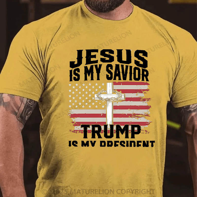 Maturelion Men¡®s T-shirt Trump T-Shirt Design Cotton T-shirt