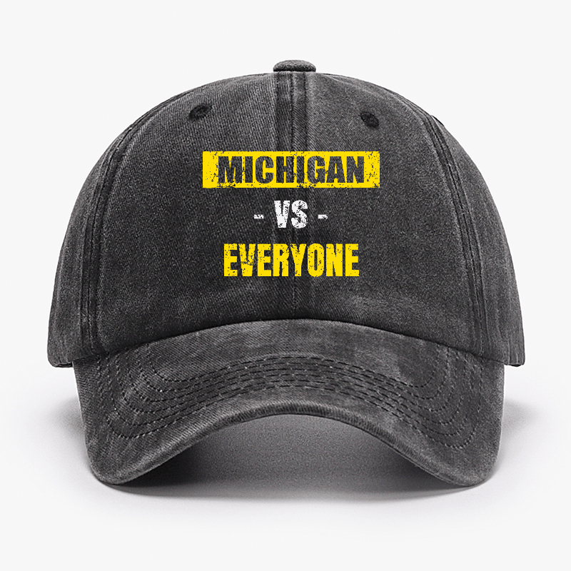 Michigan Vs Everyone Pride Baseball Cap