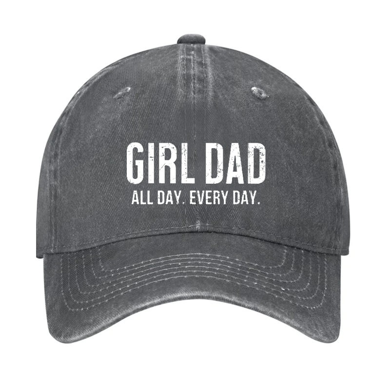 Girl Dad All Day Every Day Cap