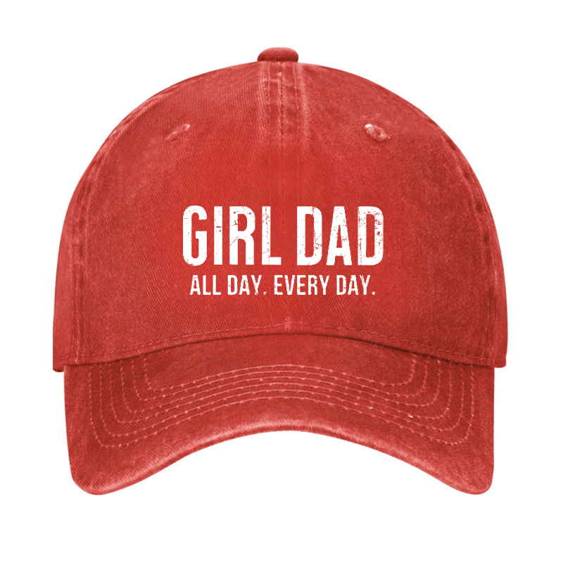 Girl Dad All Day Every Day Cap