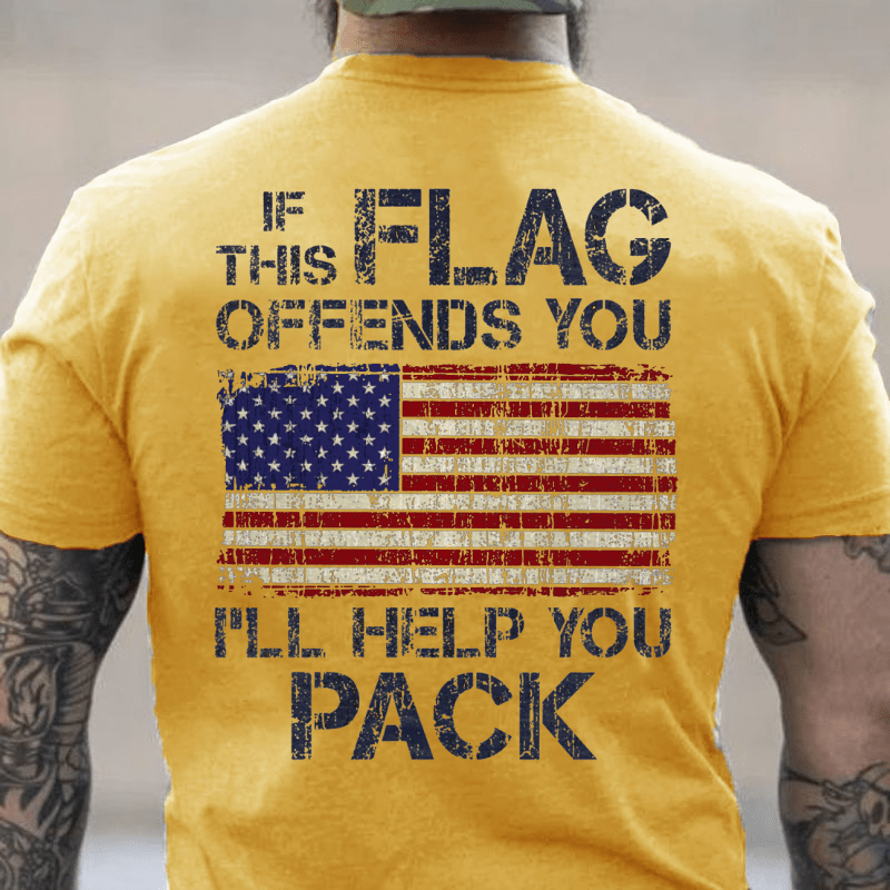 If This Flag Offends You Cotton T-shirt