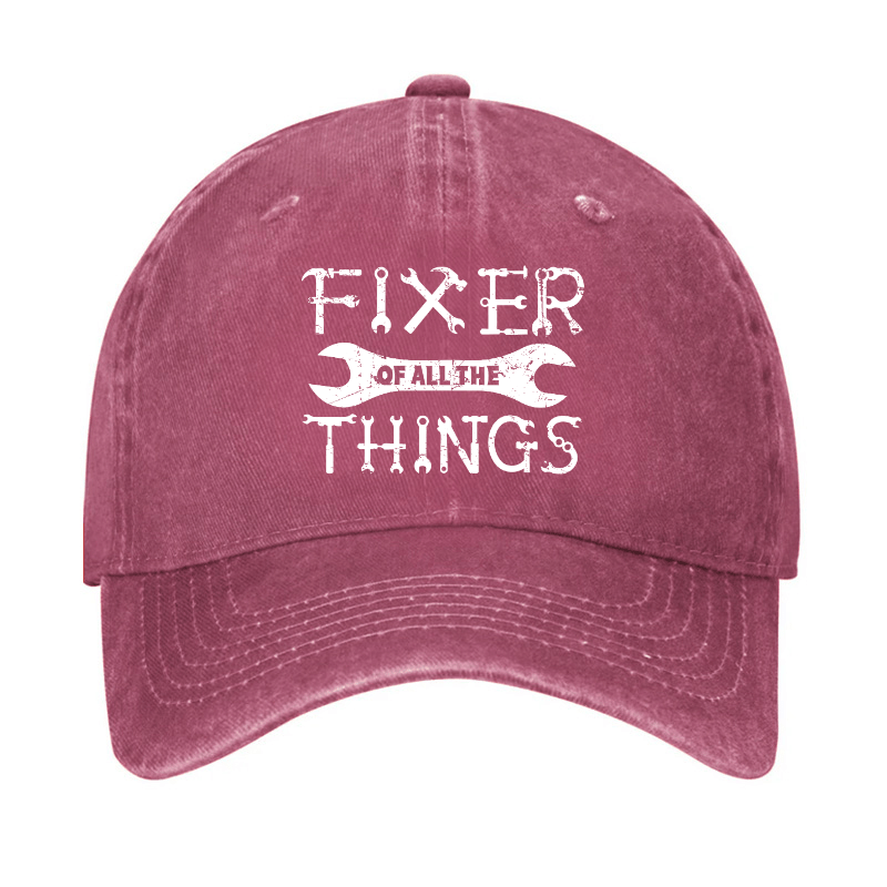 Fixer Of All The Things Funny Mechainc Cap