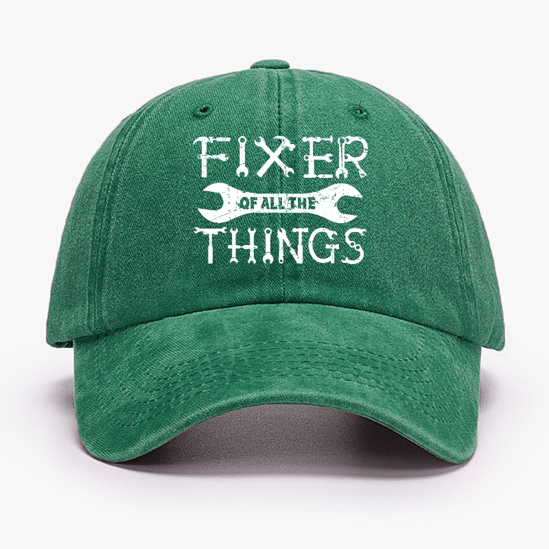 Fixer Of All The Things Funny Mechainc Cap