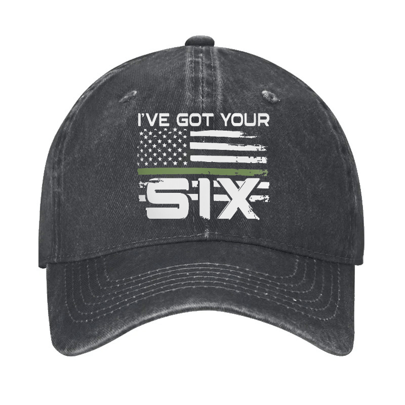 I've Got Your Six Men Veteran Cap