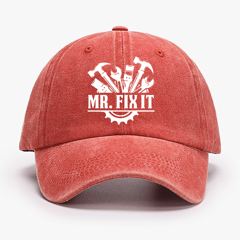 Mr. Fix It Funny Dad Gift Baseball Cap