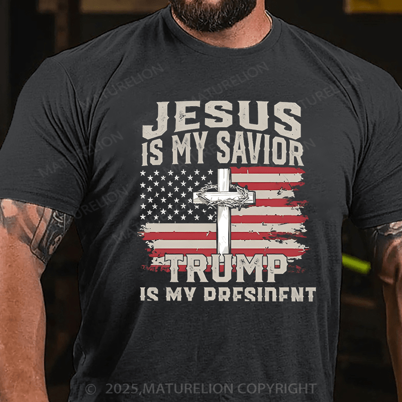 Maturelion Men¡®s T-shirt Trump T-Shirt Design Cotton T-shirt