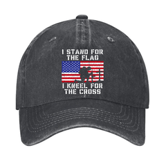 I Stand For The Flag I Kneel For The Cross Cap