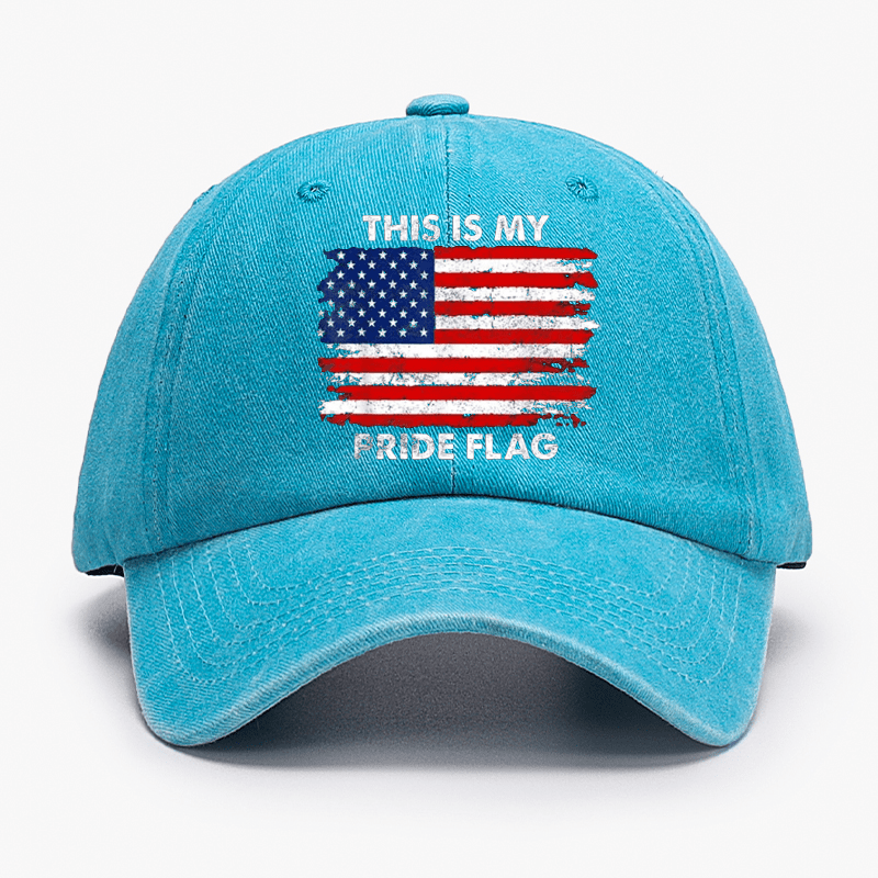 This Is My Pride Flag USA Flag Print Cap