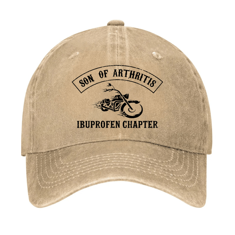 Sons Of Arthritis Ibuprofen Chapter Funny Biker Cap