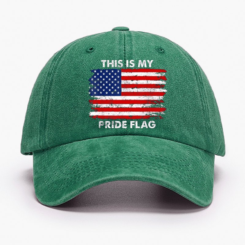 This Is My Pride Flag USA Flag Print Cap