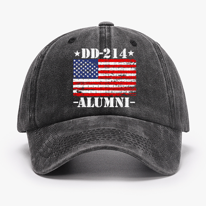 Maturelion DD-214 Alumni Military Veteran American Flag Patriotic Cap