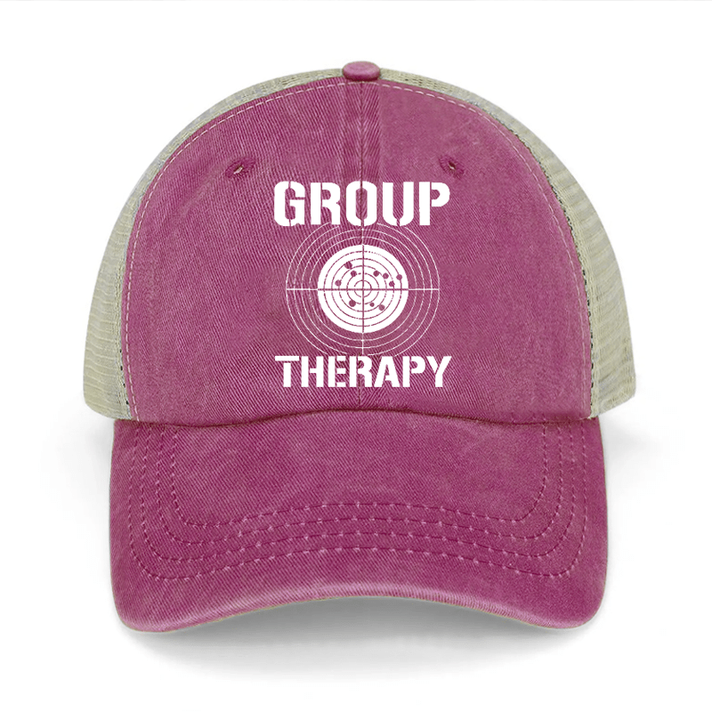 Group Therapy Washed Denim Mesh Back Cap