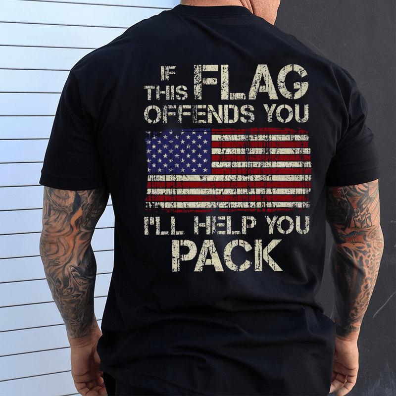 If This Flag Offends You Cotton T-shirt