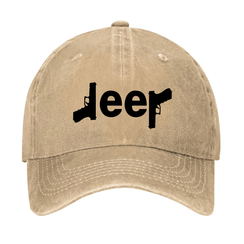 Jeep Guns Funny Cap