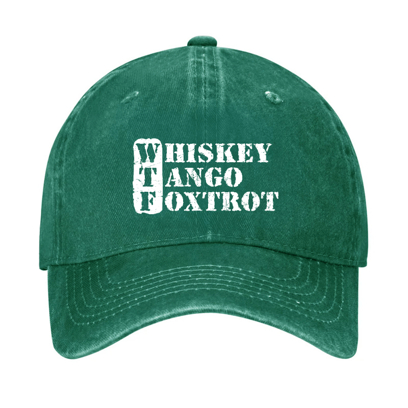 WTF - Whiskey Tango Foxtrot Cap