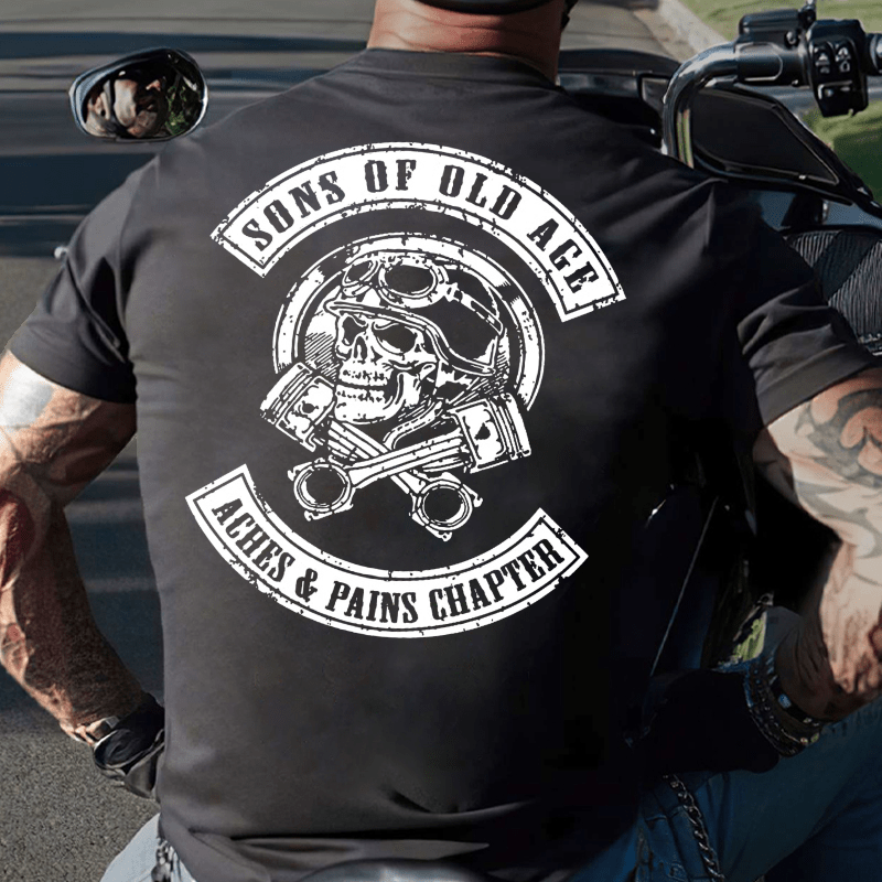 Sons Of Old Age Aches And Pain Chapter Cotton T-shirt