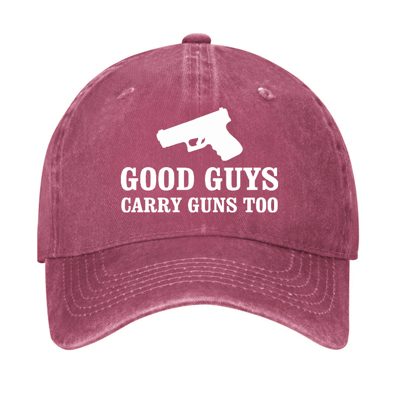 Good Guys Carry Guns Too Cap