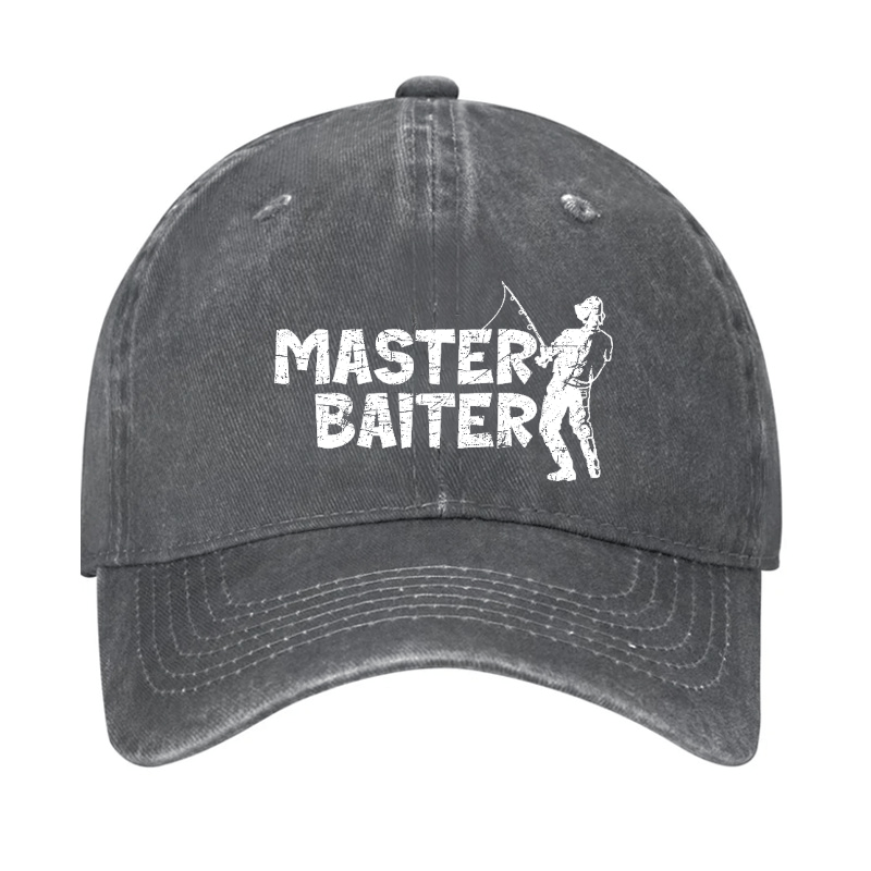 Master Baiter Fishing Baseball Cap