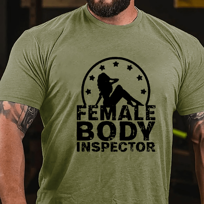 Female Body Inspector Cotton T-shirt