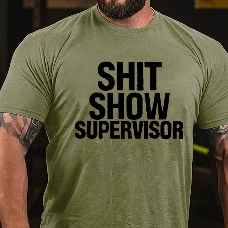 Sh*t Show Supervisor Men's Cotton T-shirt