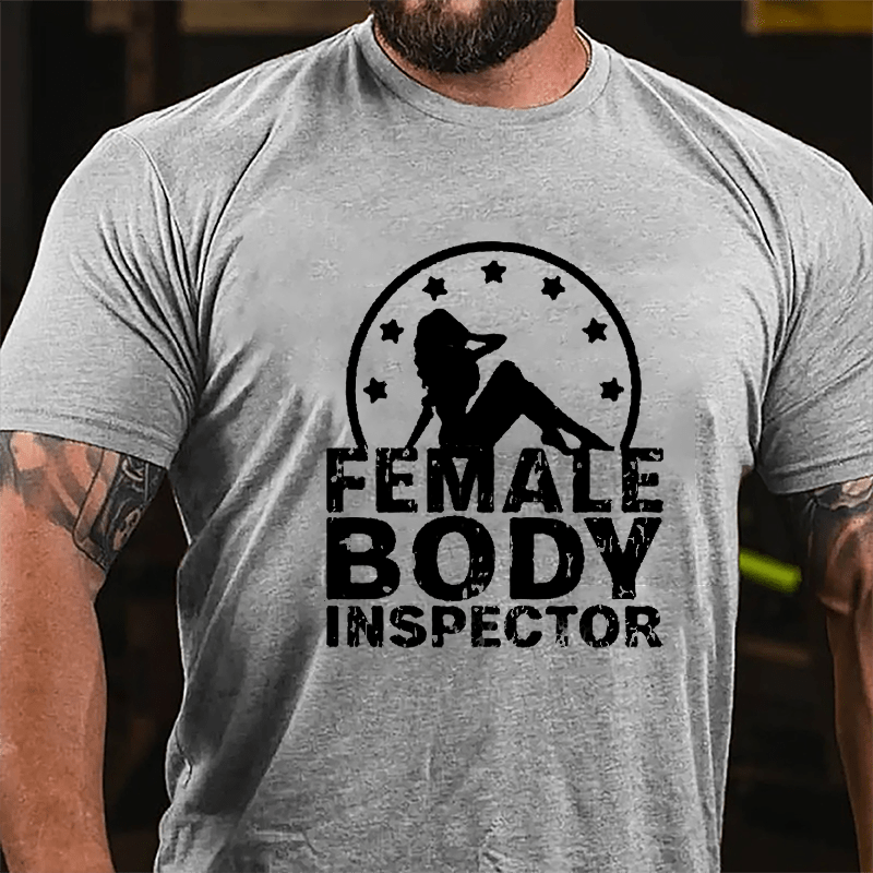 Female Body Inspector Cotton T-shirt