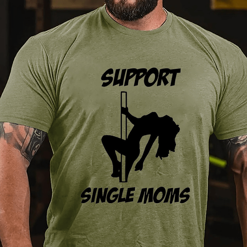 Supprt Single Moms Cotton T-shirt