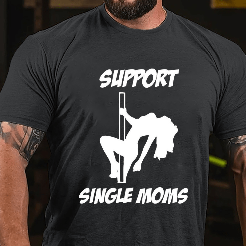 Supprt Single Moms Cotton T-shirt