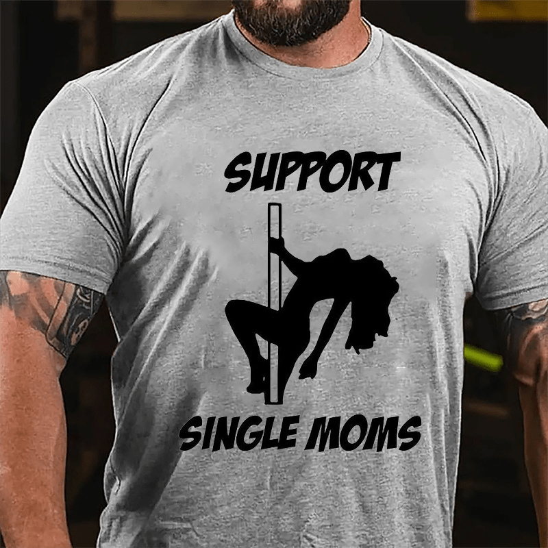 Supprt Single Moms Cotton T-shirt