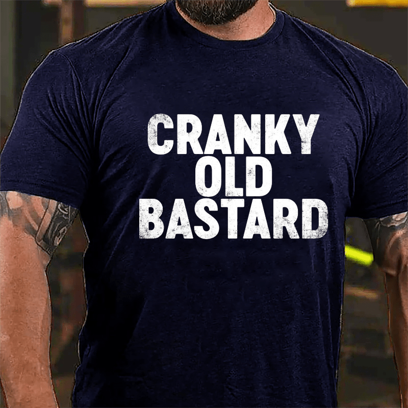 Cranky Old Bastard Cotton T-shirt