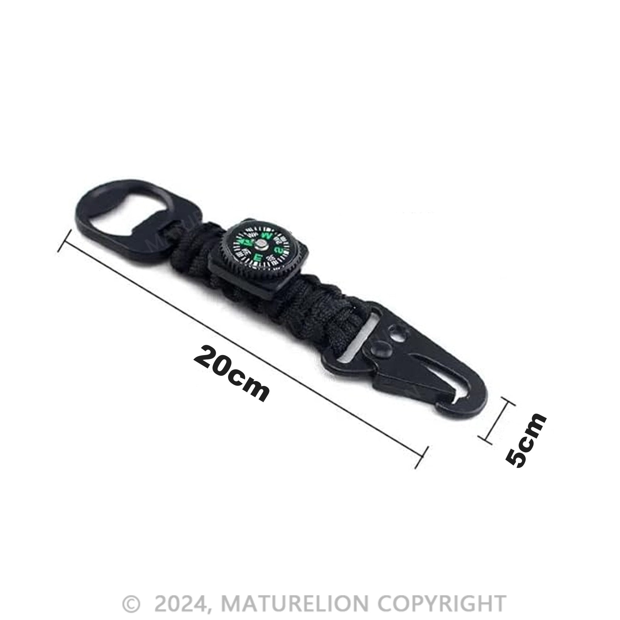 Maturelion Premium Paracord Outdoor Survival Compass