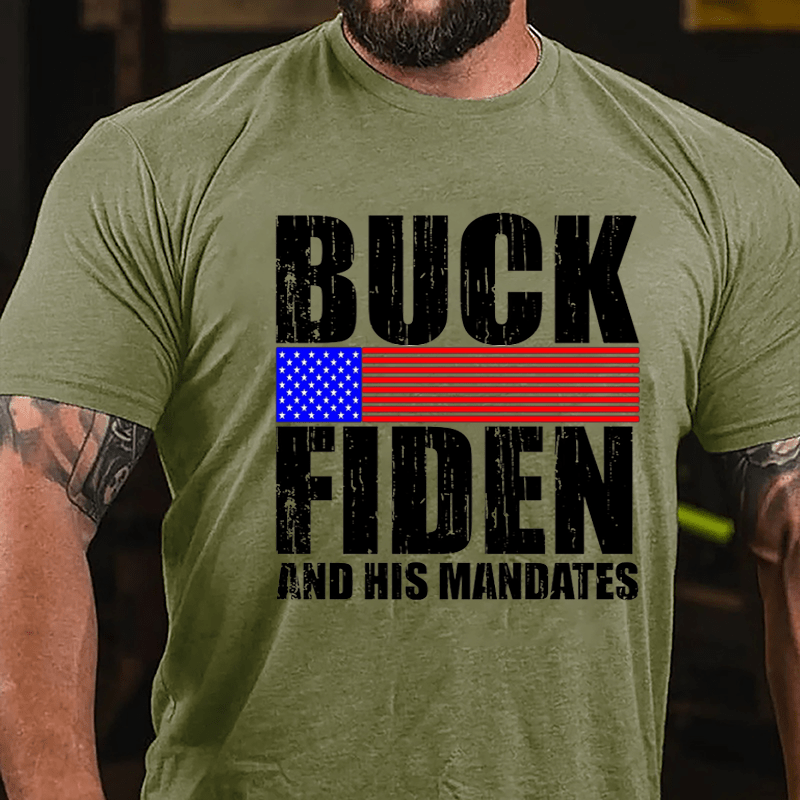 Buck Fiden And His Mandates Cotton T-shirt