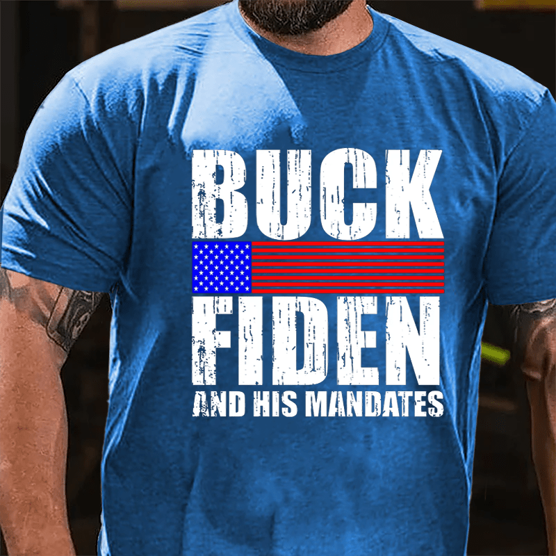 Buck Fiden And His Mandates Cotton T-shirt