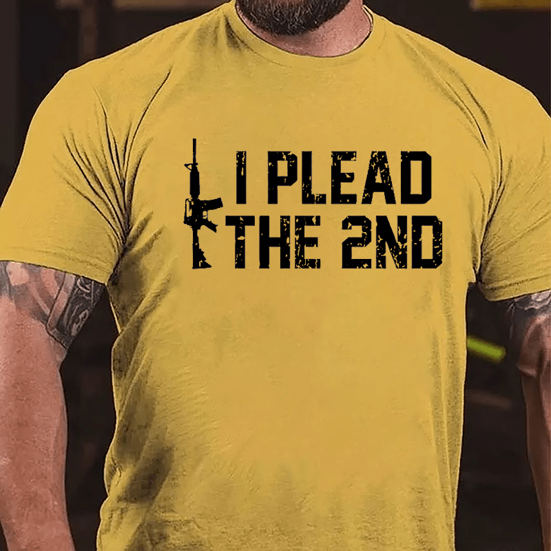 I Plead The 2nd Cotton T-shirt