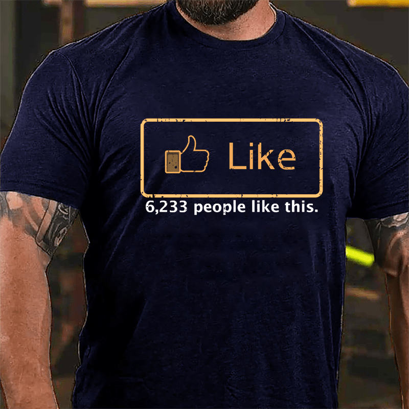 Facebook Like Cotton T-Shirt