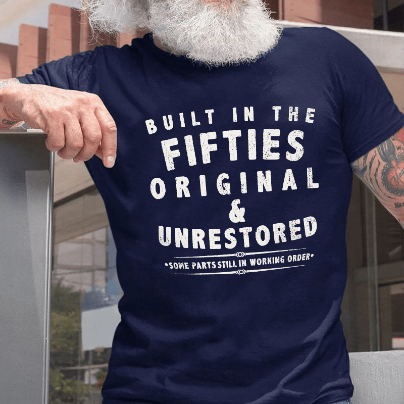 Built In The Fifties Original Cotton T-shirt