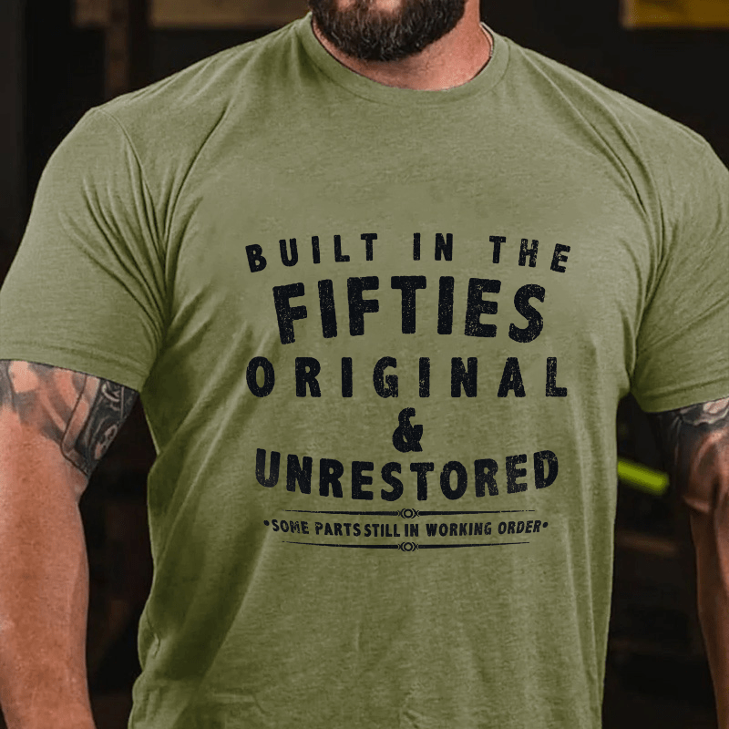 Built In The Fifties Original Cotton T-shirt