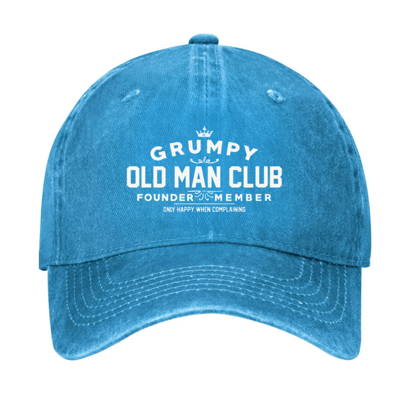 Grumpy Old Man Club Cap