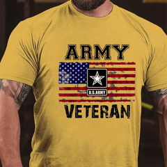 Army U.S.Army Veteran Cotton T-shirt