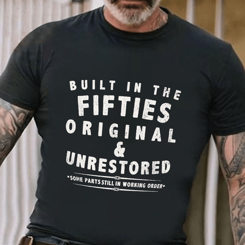 Built In The Fifties Original Cotton T-shirt