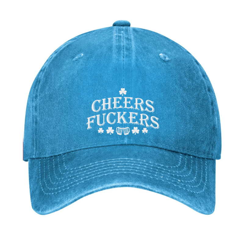 Cheers Fuckers Print Cap