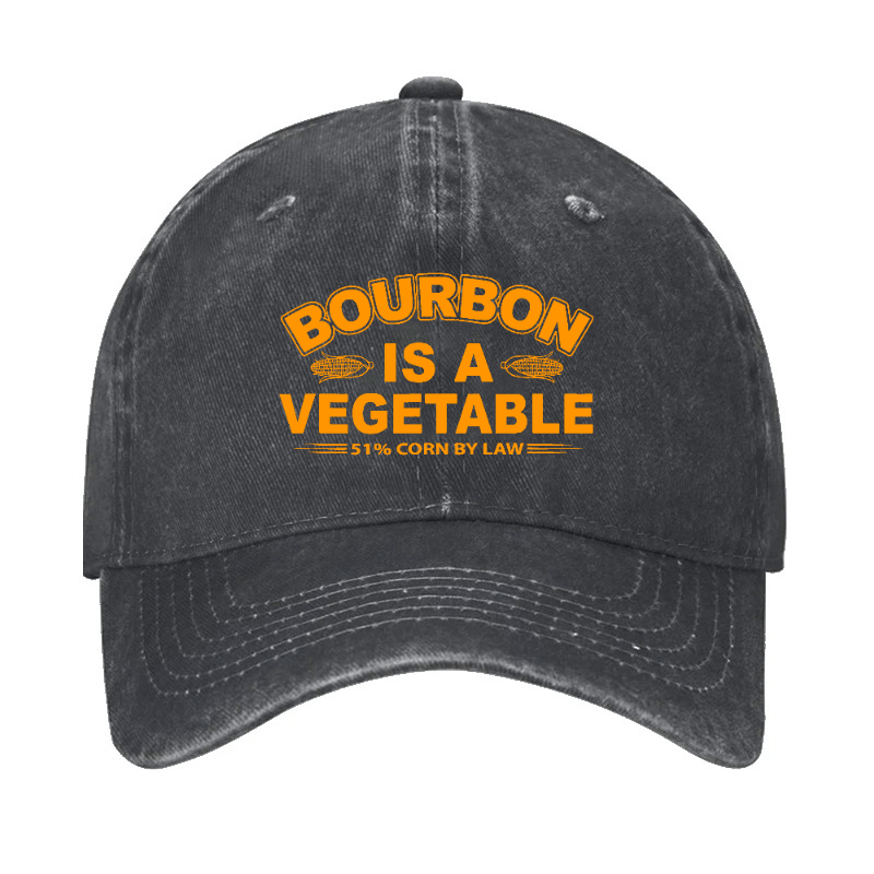 Bourbon Is A Vegetable 51% Corn By Law Cap