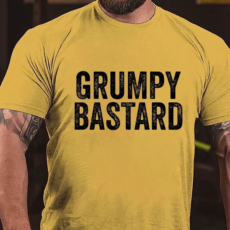 Grumpy Bastard Cotton T-shirt