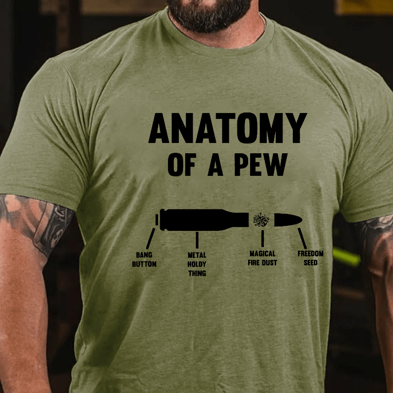Anatomy Of A Pew Cotton T-shirt