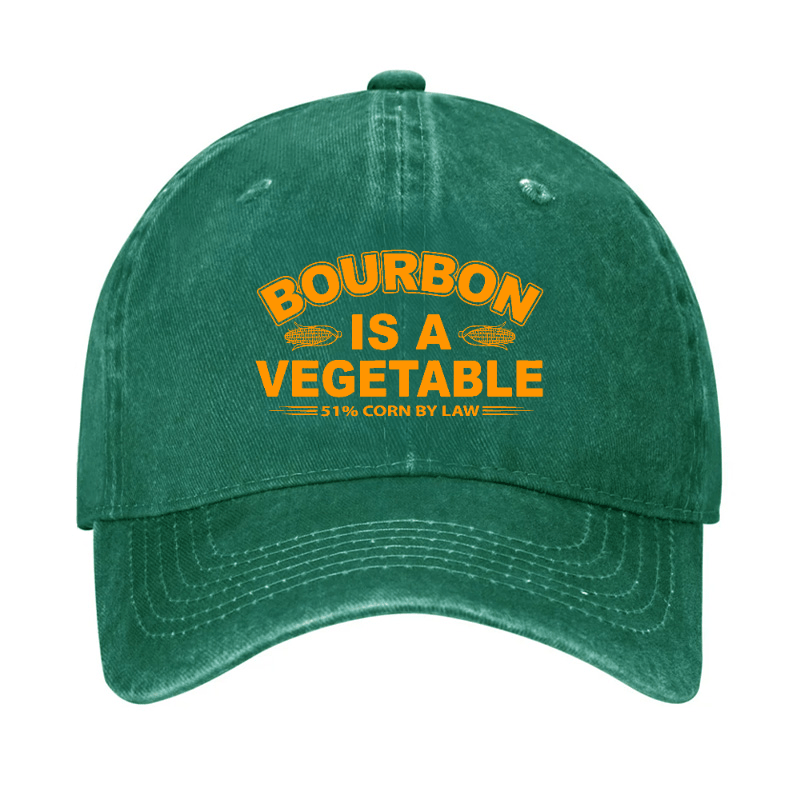 Bourbon Is A Vegetable 51% Corn By Law Cap