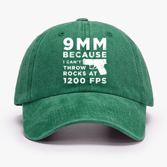 9mm Because I Can't Throw Rocks At 1200 Fps Cap