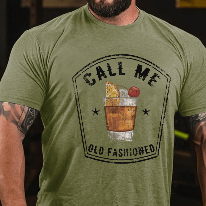 Call Me Old Fashioned Cotton T-shirt